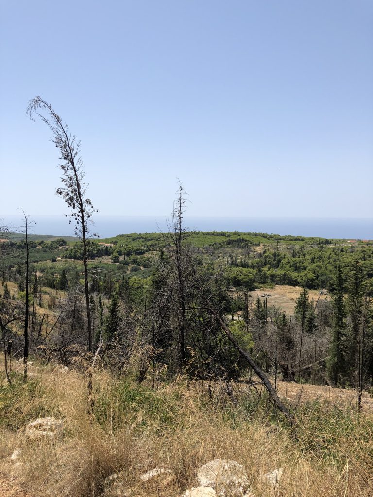 zakynthos landscape hills view