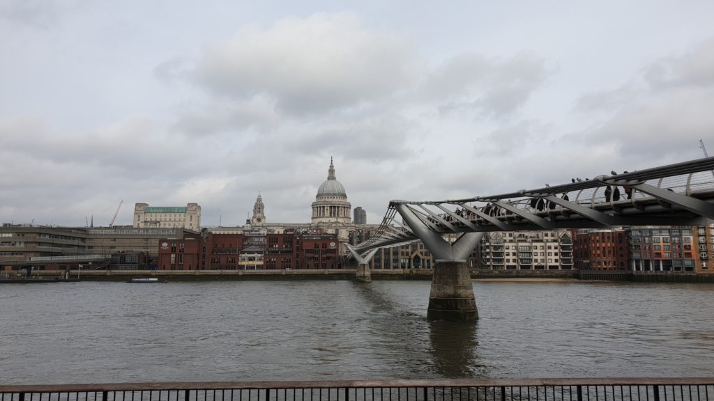 london citytrip 2020 tate modern st pauls bridge